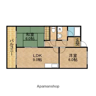 LIMPIA GRACE【2階】の間取り