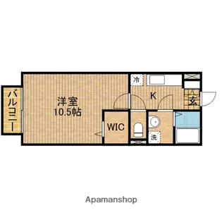 リヴェベール・イザワ【2階】の間取り