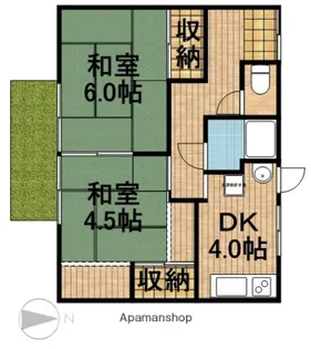 静岡県磐田市一言【一戸建】の間取り