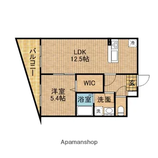 ライフアドバンス【5階】の間取り
