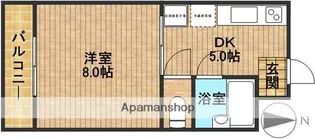 サンバードⅠ【2階】の間取り