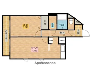 佐鳴湖パークタウンサウス【10階】の間取り