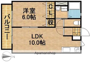 グランシャリオ【2階】の間取り
