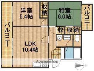グラン・ドミール【3C号室】の間取り