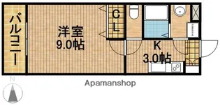 グレイス・ベル【3階】の間取り