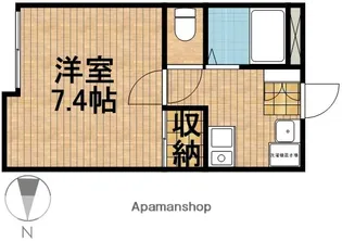 ベルード60【2階】の間取り