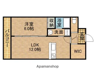 セレッサ【3階】の間取り