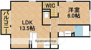ツイトローネB【2階】の間取り