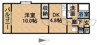 SUNRISE三番館【1階】の間取り