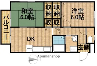ヴィラコート【2階】の間取り