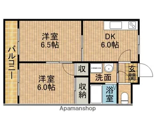 ブルーメゾン青島【3階】の間取り