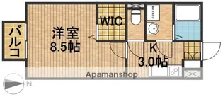 クレイン【1階】の間取り