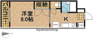 マンションJOY【2階】の間取り