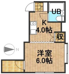 グロリア【301号室】の間取り