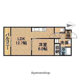 フォーシーズン【2階】の間取り