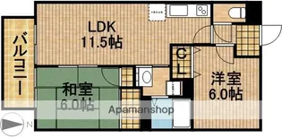 メゾンショコラ【1階】の間取り