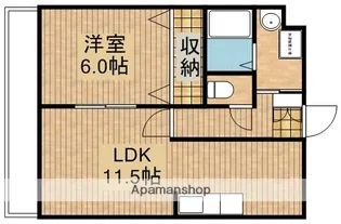 M’SDREAMⅥ【3階】の間取り