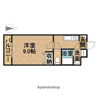 ブライトタイムⅠ【1階】の間取り