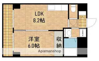 ソルトシティ浜松【5階】の間取り