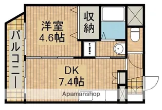 ソルトシティ浜松【806号室】の間取り