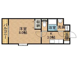 エステアロージョ【1階】の間取り