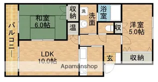 メゾン雅【3階】の間取り