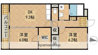エルドミール【1階】の間取り