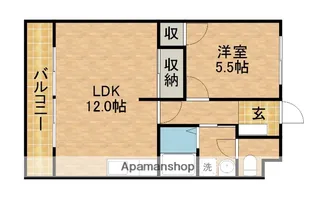 静岡県浜松市中央区早出町【マンション】の間取り