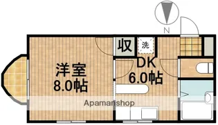 ヴェルヌーブⅡ【2階】の間取り