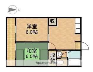 フォーラル【2階】の間取り