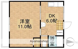 ラベンダータウンA【3階】の間取り