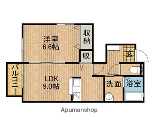 シェボンⅢ【1階】の間取り