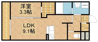 プリマテラッセ【2階】の間取り