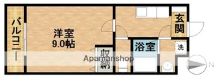 SHIBUYA一番館【1階】の間取り
