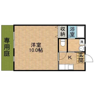 ヴィラ司【1階】の間取り