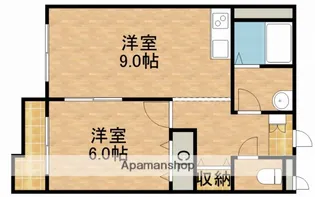 イーストヒル21【2階】の間取り