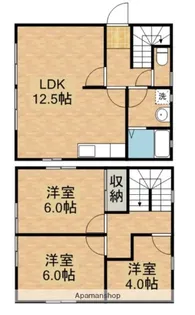 静岡県浜松市中央区志都呂町【一戸建】の間取り