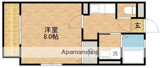 静岡県浜松市中央区芳川町【アパート】の間取り