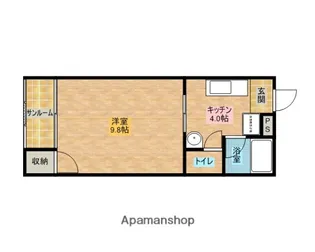 静岡県浜松市中央区半田山6丁目【アパート】の間取り