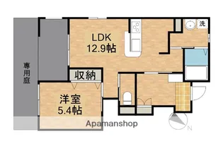 VILLA GRACE【1階】の間取り