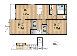 ガイア【2階】の間取り