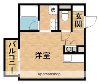 シアトル【2階】の間取り