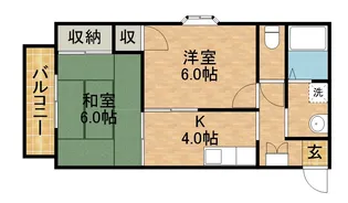 GRANDEUR(グランジュール)【405号室】の間取り