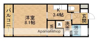 ビオスⅢ【3階】の間取り