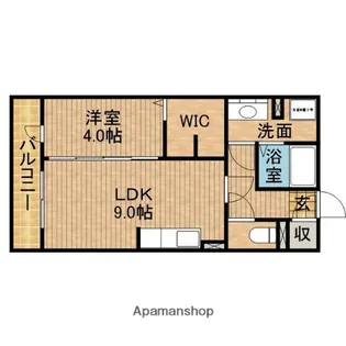 アーバンウェル【2階】の間取り