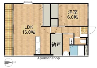 アーバンささがせ【1階】の間取り