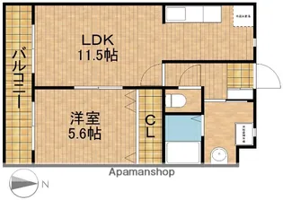 M’S DREAM Ⅳ【2階】の間取り