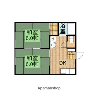 サンライフ小笠【203号室】の間取り