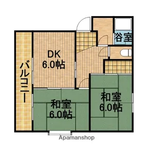 コーポジュピター【2階】の間取り