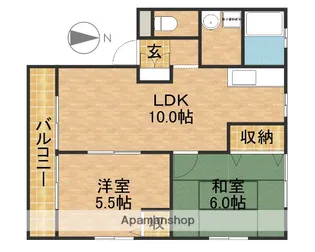 アメニティ21【1階】の間取り